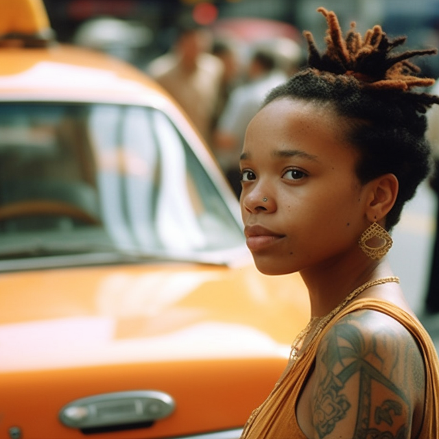 woman with tattoos on her arm