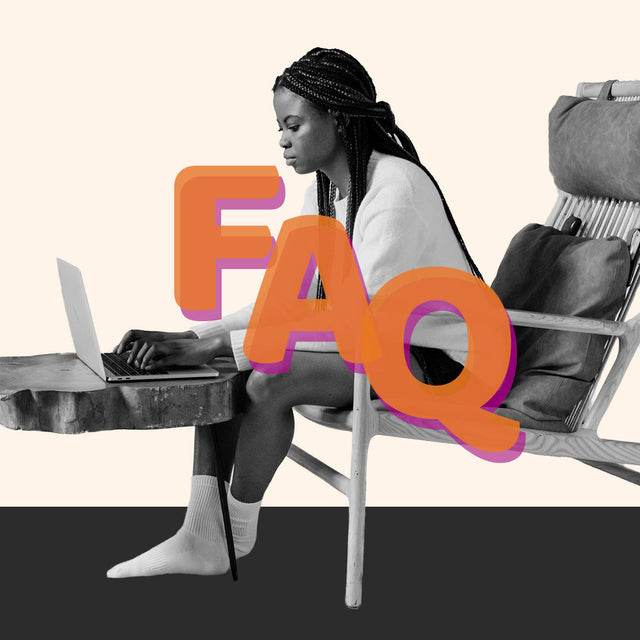 A woman researching herpes symptoms and treatment options