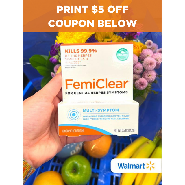 FemiClear herpes multi symptom at walmart