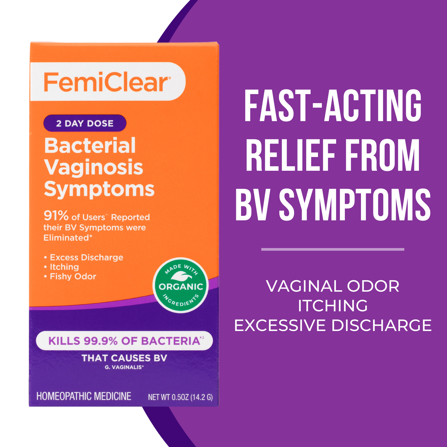 Bacterial Vaginosis Symptom Relief + Daily Care Kit