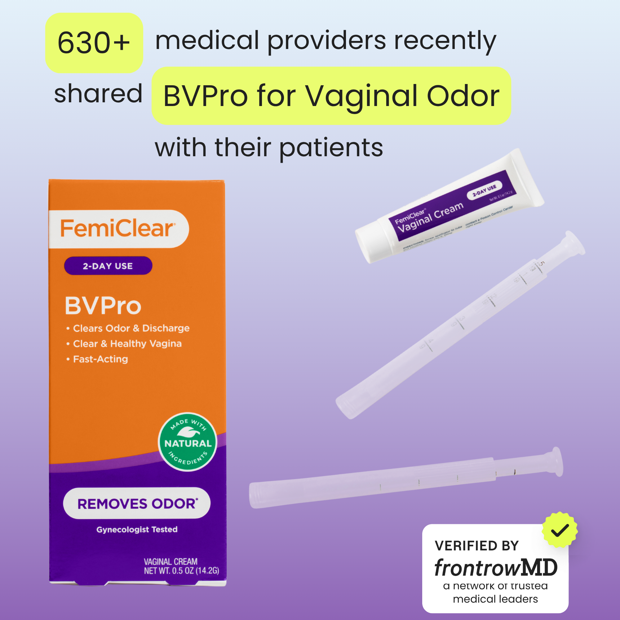 BVPro for Vaginal Odor | Cream