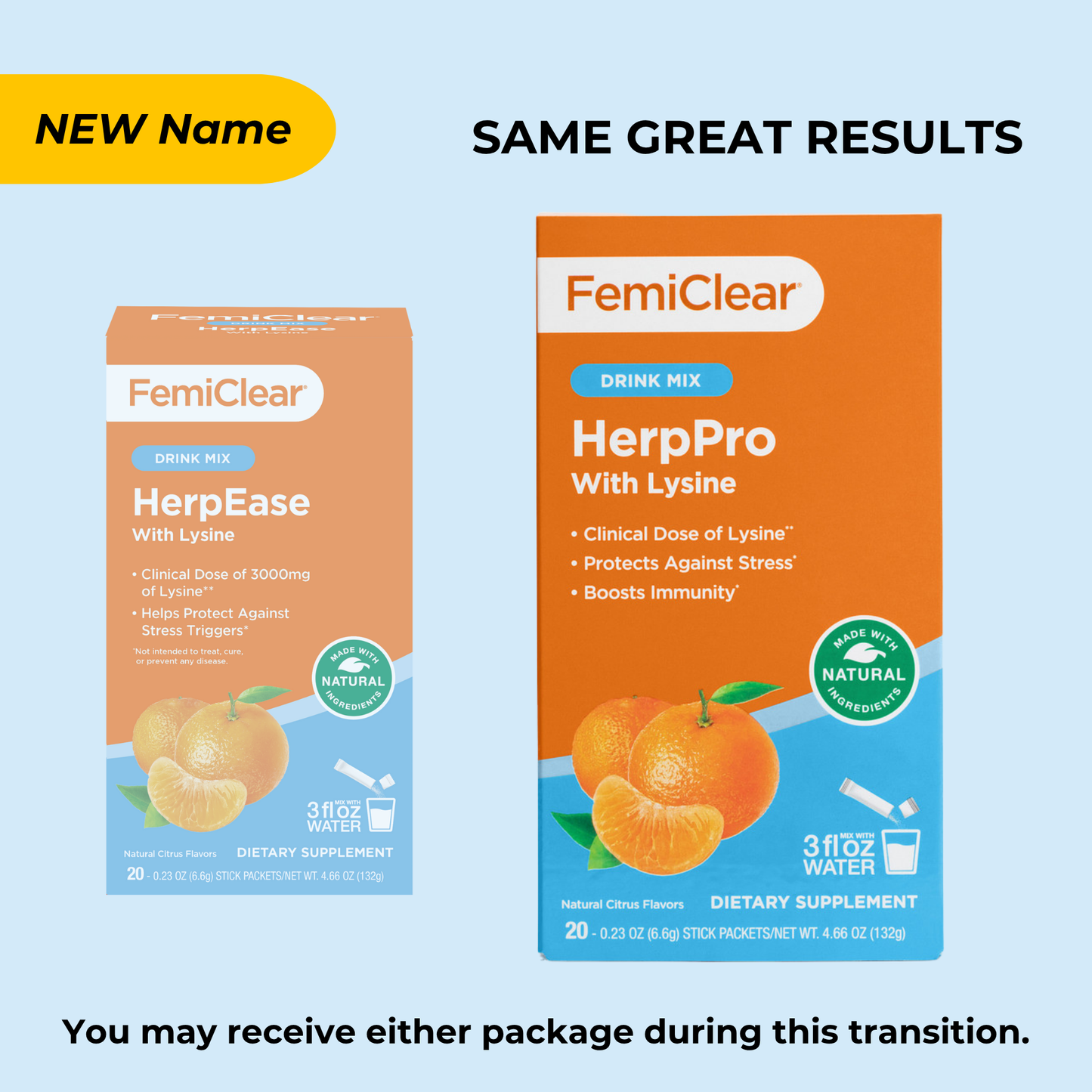 HerpPro Immunity & Stress Support Drink Mix with Lysine