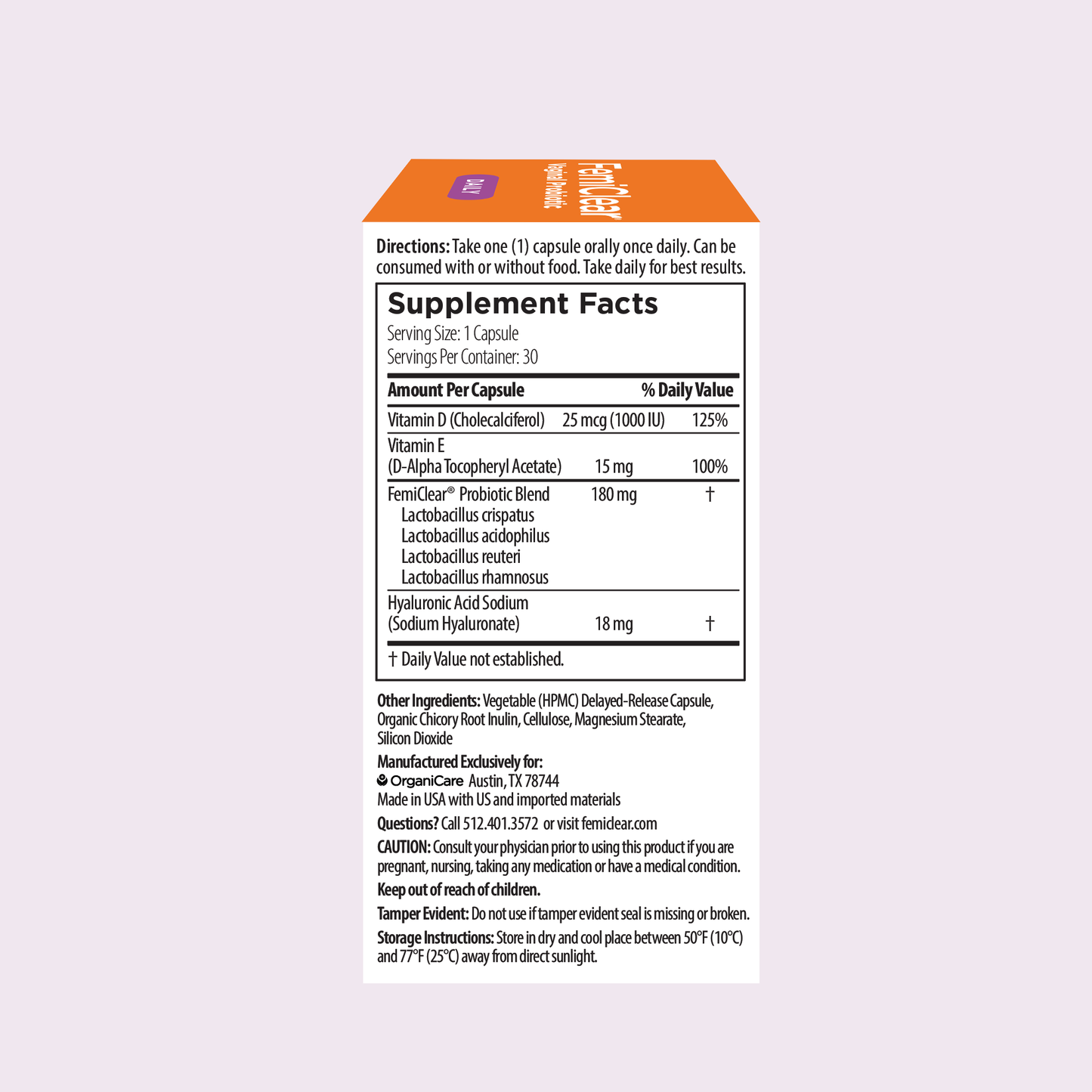 Daily Vaginal Probiotic
