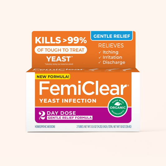 Yeast Infection Gentle Relief - 2 Day Dose | FemiClear®