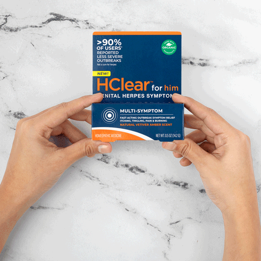 Gential Herpes Symptom relief for men. Searching for genital herpes creams? Try FemiClear Herpes Ointment for men.