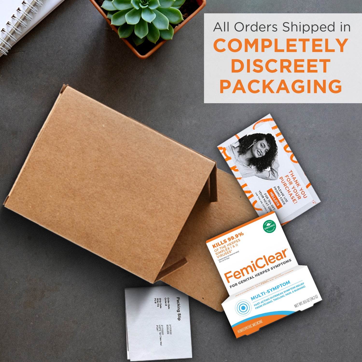 FemiClear ships in completely discreet packaging. FemiClear, genital herpes cream helps relieve genital herpes symptoms.