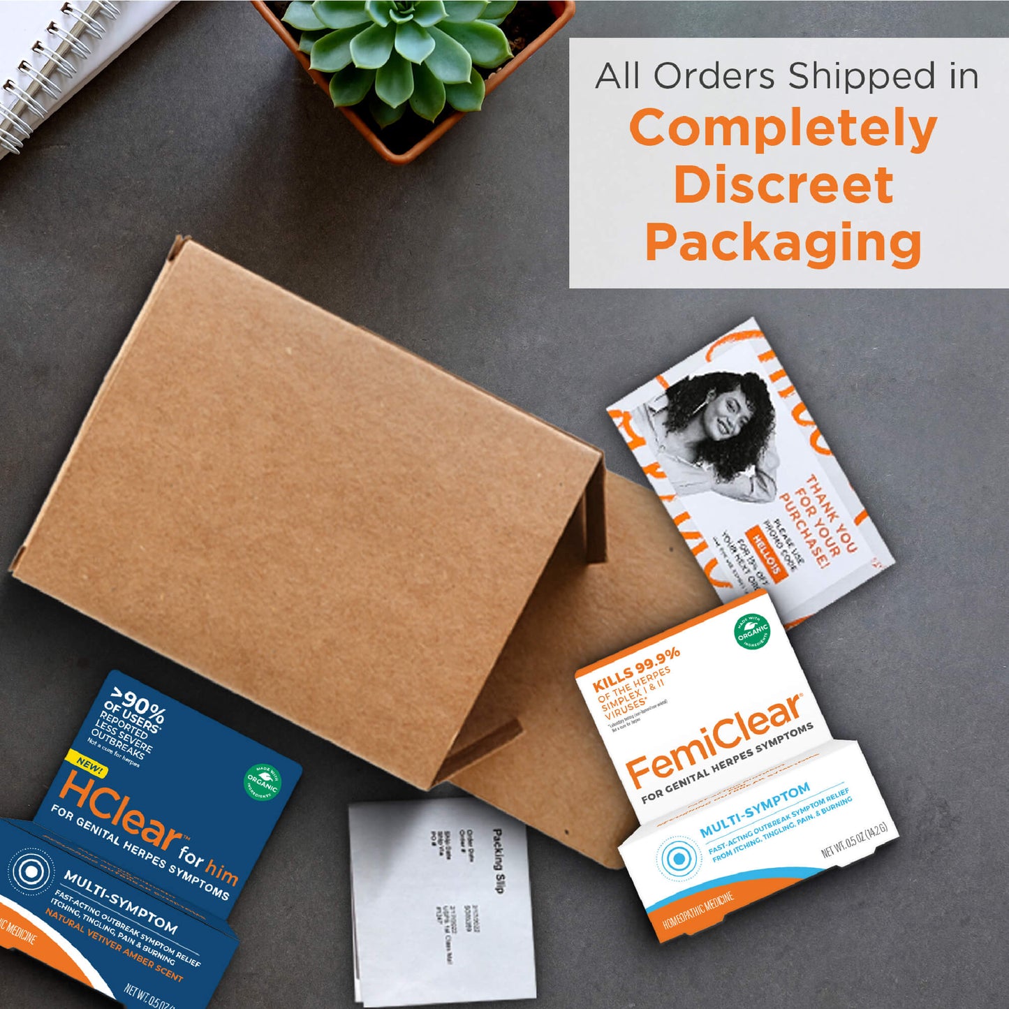 His & Hers Genital Herpes Symptom Relief + Daily Support Kit