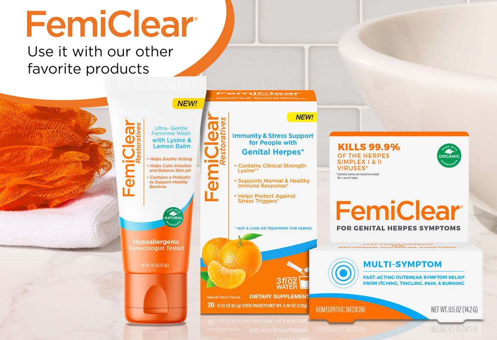 UltraGentle Feminine Wash with Lysine FemiClear