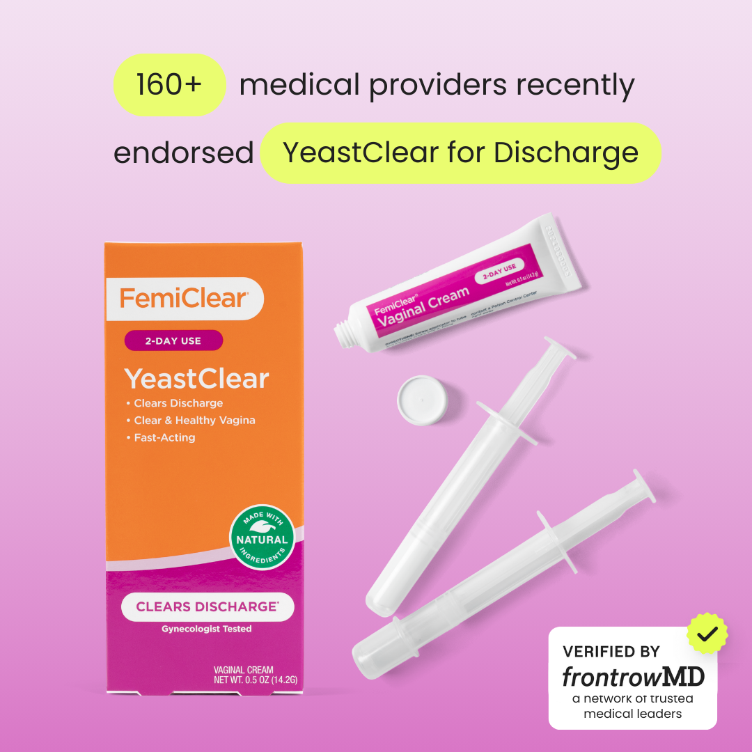 YeastClear for Vaginal Discharge | Cream