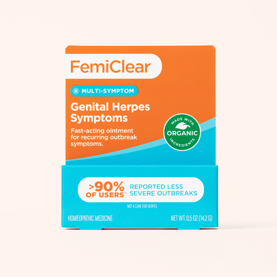Femclear FemiClear is a natural solution for BV, UTI, Yeast and Genital Herpes