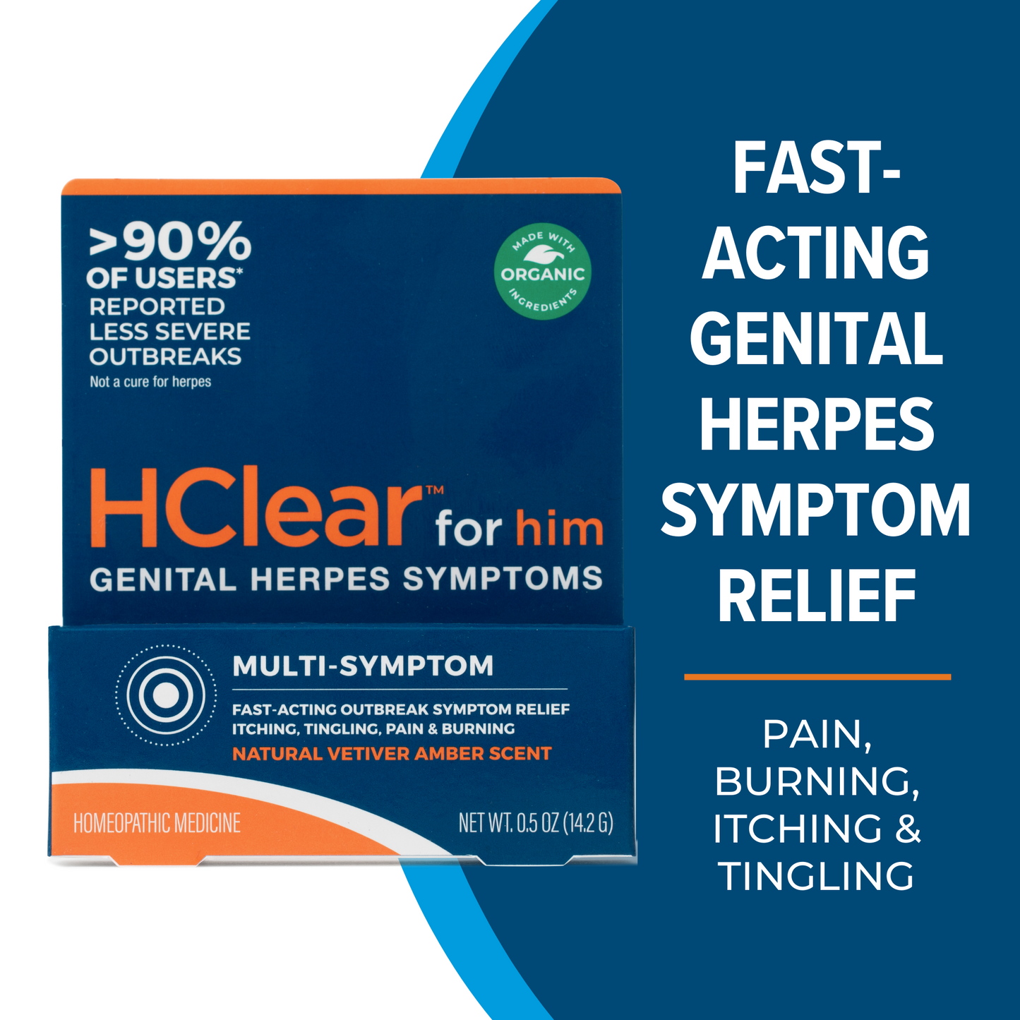 His & Hers Genital Herpes Symptom Relief + Daily Support Kit