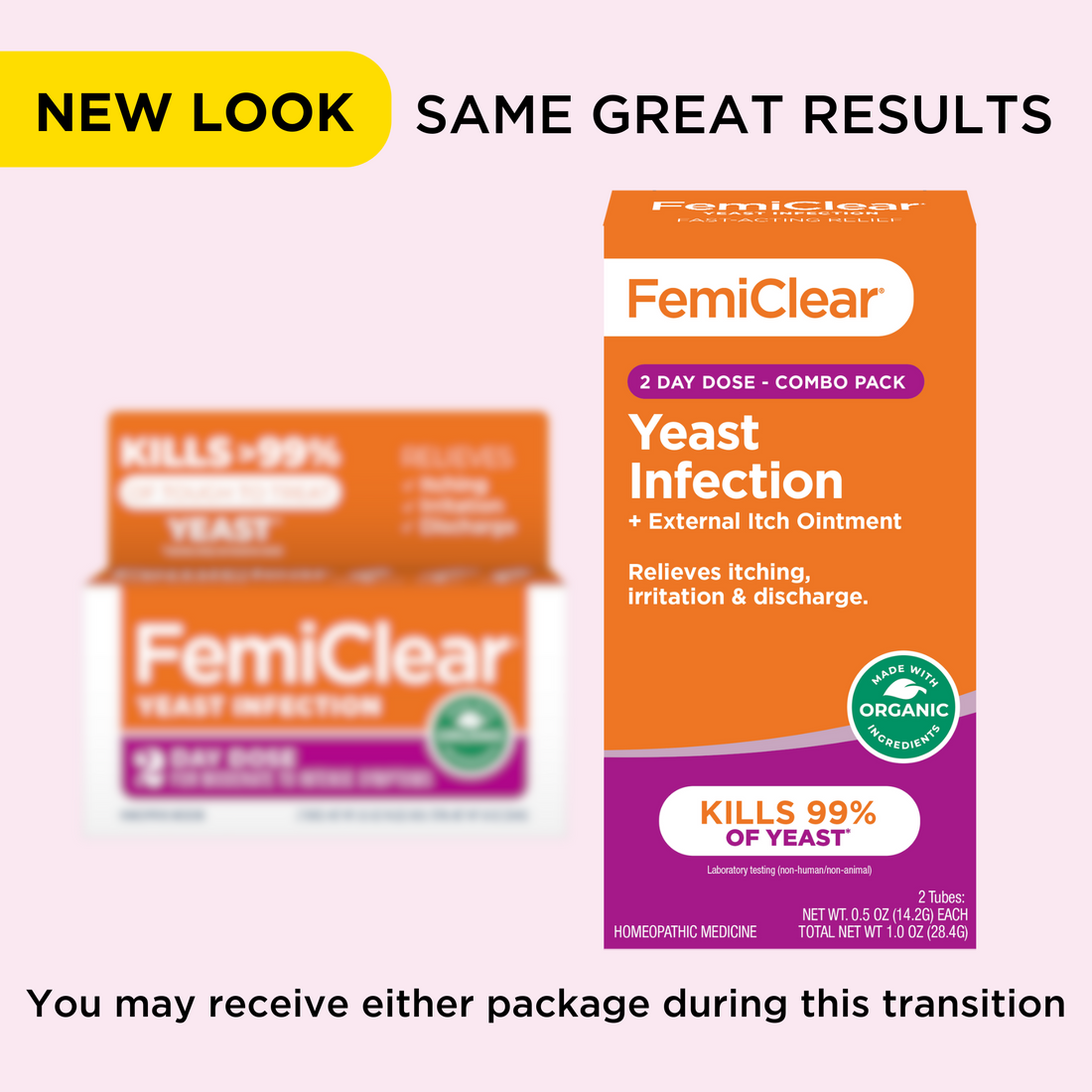 Yeast Infection + Itch Relief - 2 Day Dose | Ointment