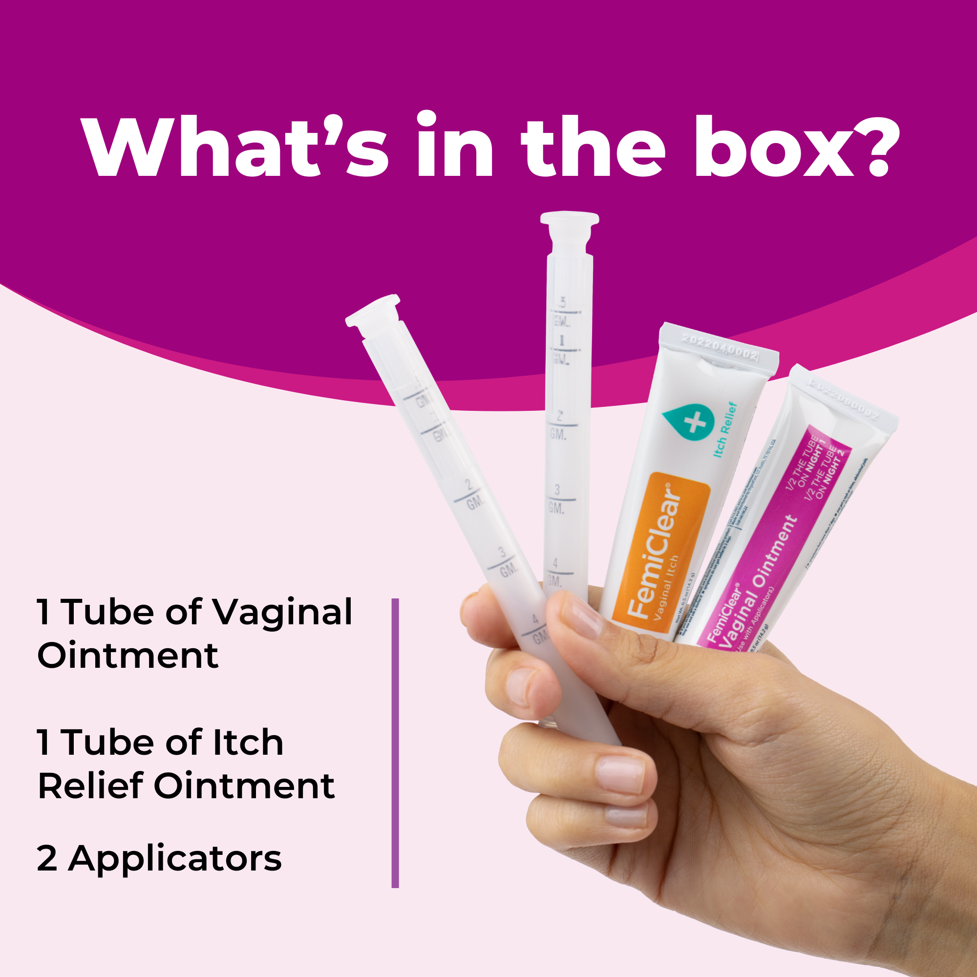 Yeast Infection + Itch Relief - 2 Day Dose | Ointment