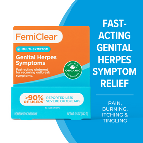 Femclear Multi-Symptom OTC Herpes Treatment Medicine | FemiClear