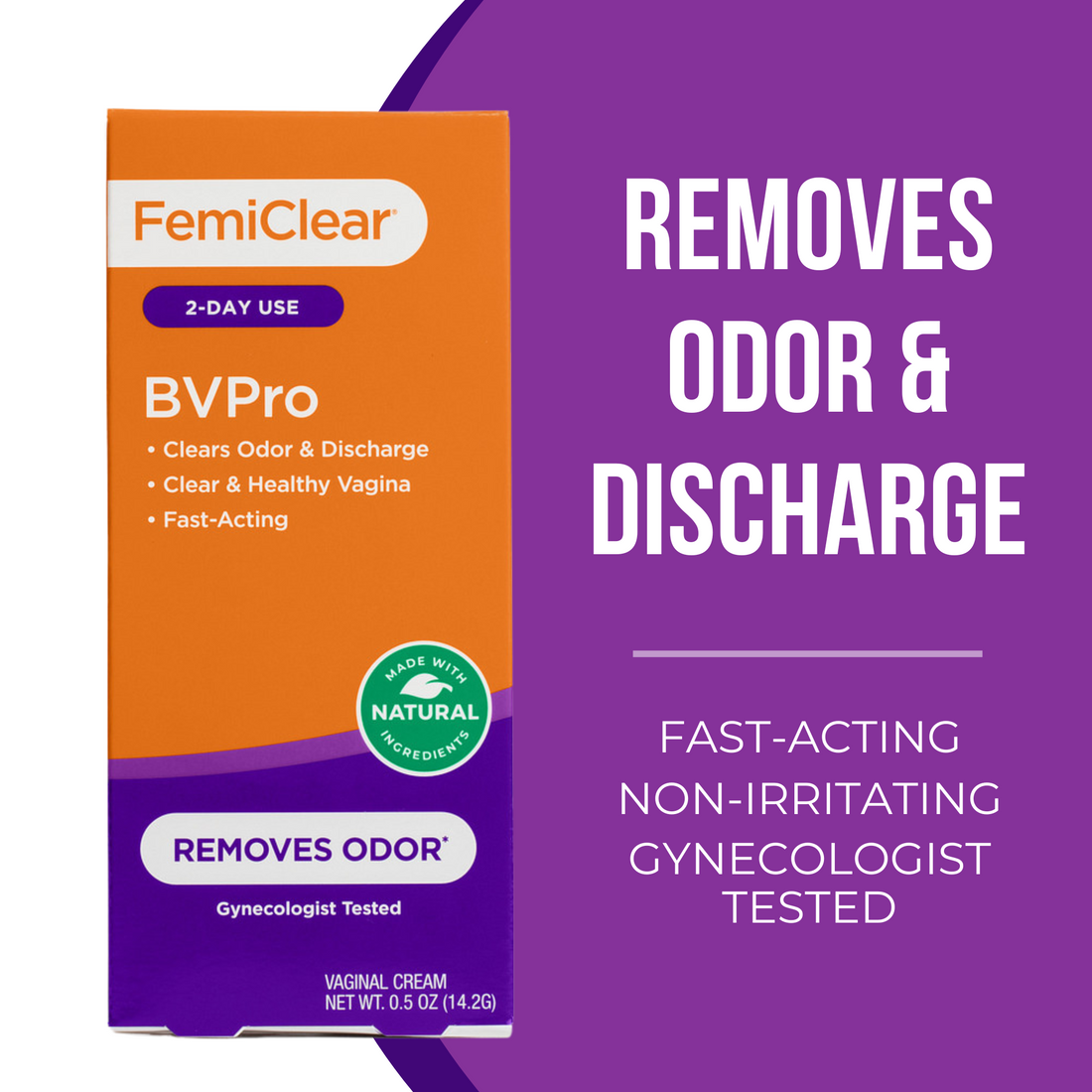 BVClear for Vaginal Odor | Cream