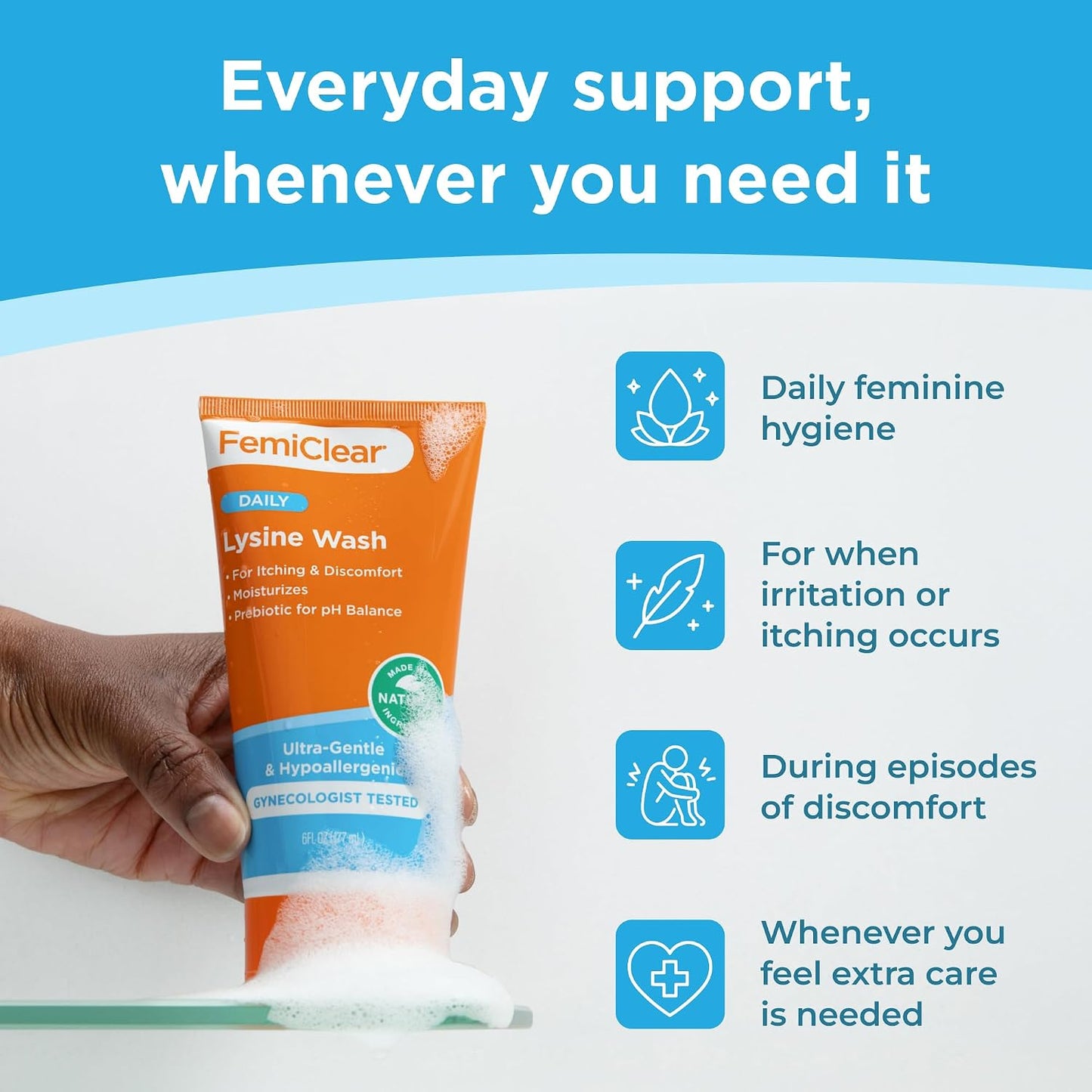Daily Lysine Ultra-Gentle Feminine Wash