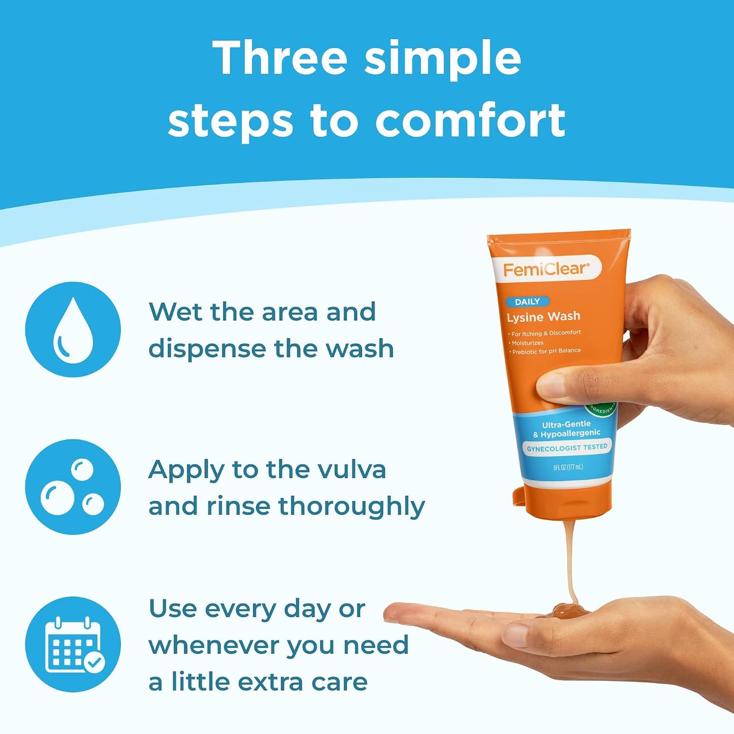 Daily Lysine Ultra-Gentle Feminine Wash