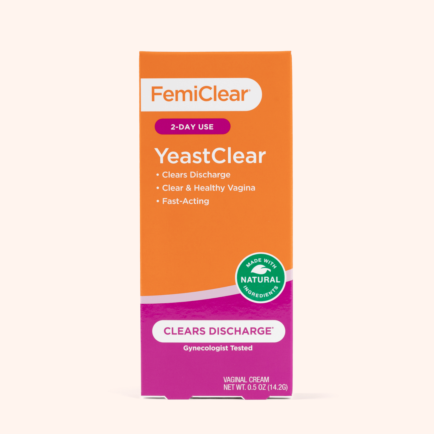 YeastClear for Vaginal Discharge | Cream