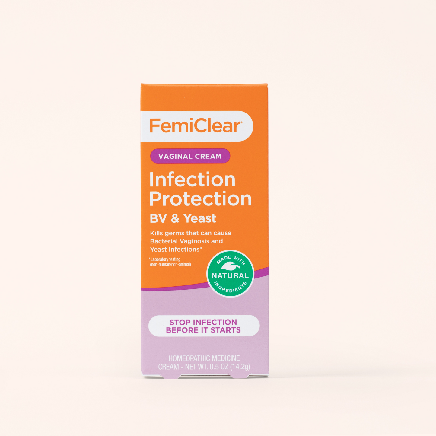 BV & Yeast Infection Protection - Vaginal Cream | FemiClear®