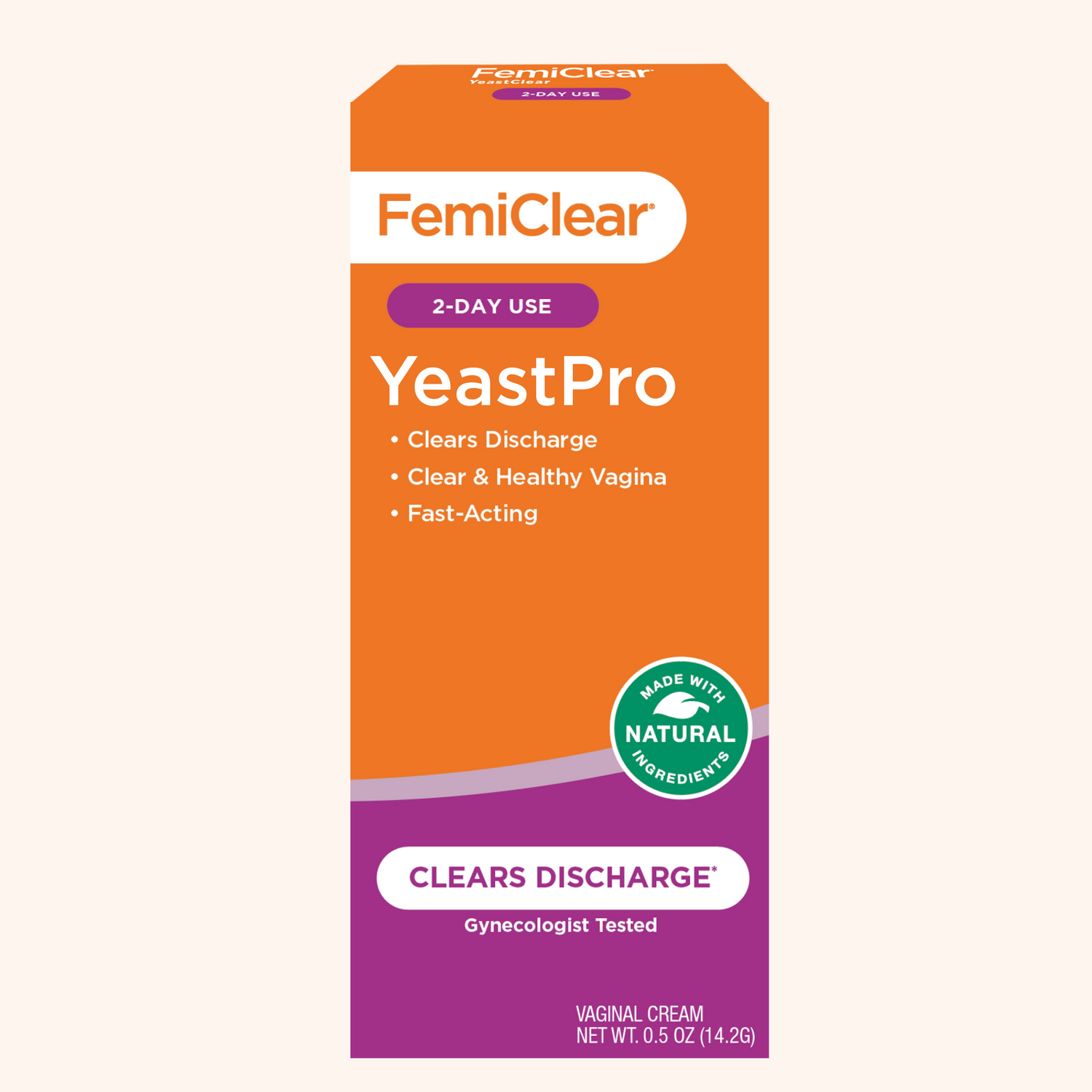 YeastPro for Vaginal Discharge | Cream FemiClear YeastPro for Vaginal Discharge | Cream FemiClear