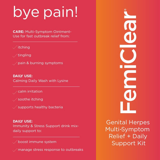 Genital Herpes Outbreak Relief + Support Kit