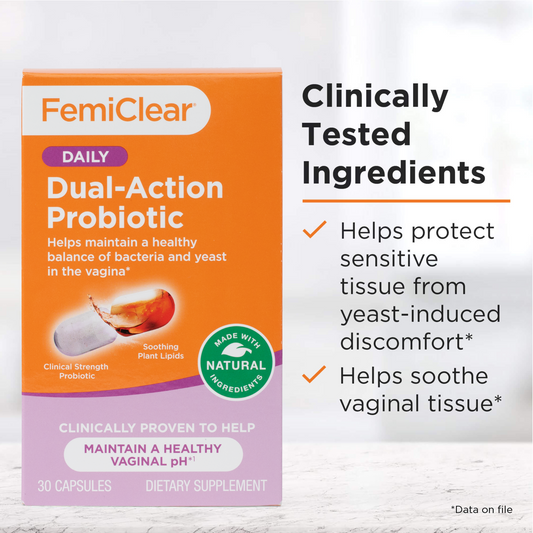 Feminine Probiotic Daily Wellness Kit - 3 Month Supply | FemiClear®